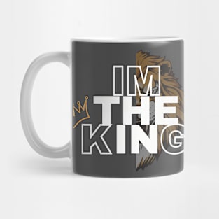 I'm The King Lion Head Mug